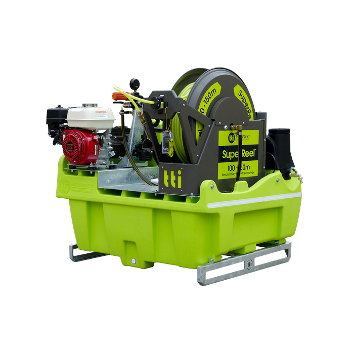 OnDeck 300L Honda GX200 UTV sprayer with single 100m SuperReel