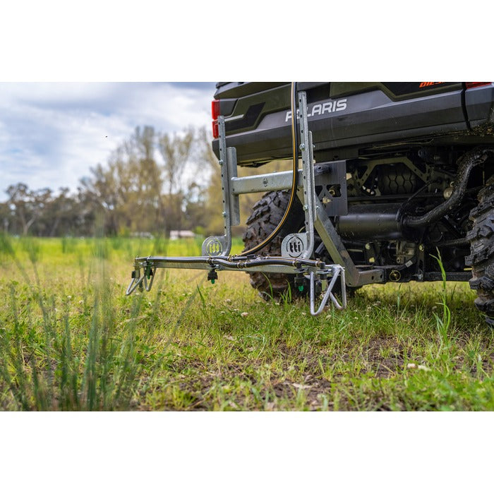Boom fitted to a Polaris tailgate with the OnDeck 300L UTV sprayer