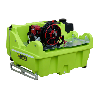 Honda GX35 engine and hose reel on OnDeck 300L UTV sprayer
