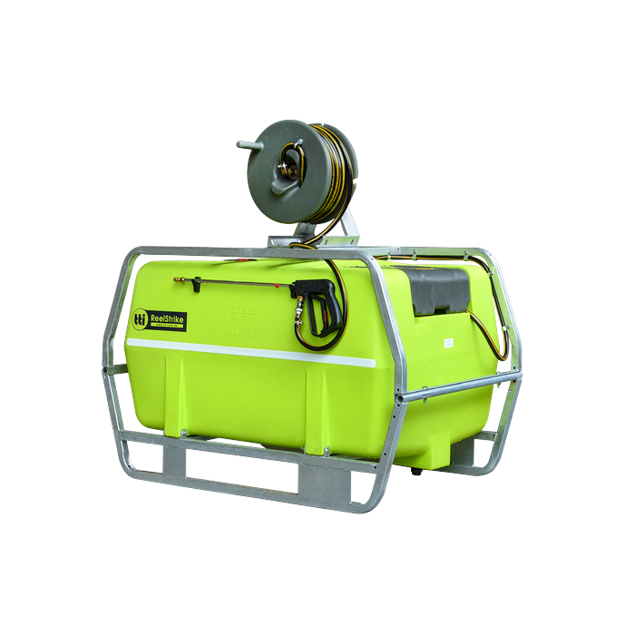 ReelStrike 400L 12v spot sprayer angle view
