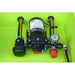 ReelStrike 400L 12v spot sprayer Remco pump, pressure regulator and gauge close up
