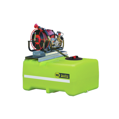 SpotPro 220L ute spray unit with Honda GX35 and 30m hose reel