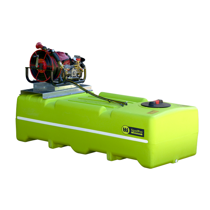 SpotPro 400L ute spray unit with Honda GX35 and 30m hose reel
