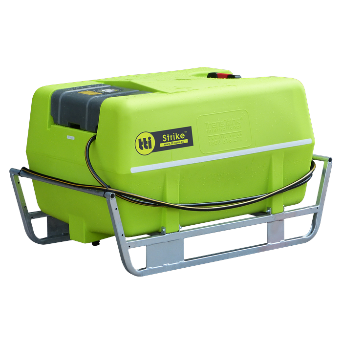 Strike 400L 12v spot weed sprayer with galvanised frame and tank