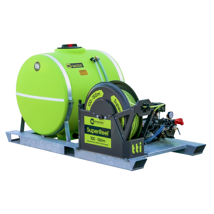 SuperReel 400L Short Single Reel Slip On Field Sprayer