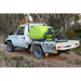 SuperReel 400L Short Single Reel Slip On Field Sprayer mounted on ute tray rear view