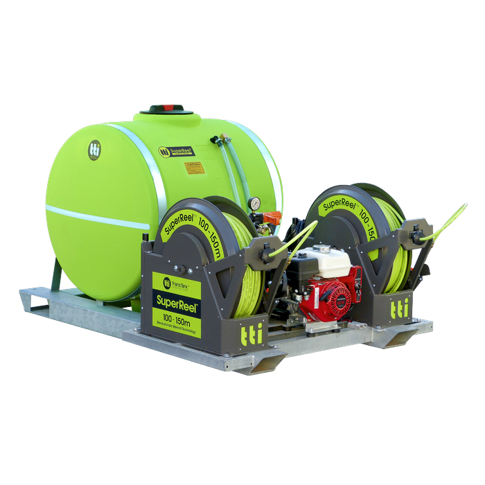 SuperReel 400L Short Twin Reel Slip On Field Sprayer