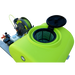 SuperReel 500L Single Reel Slip On Field Sprayer tank lid and filter view