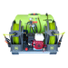 SuperReel 500L Twin Reel Slip On Field Sprayer front view of twin reels