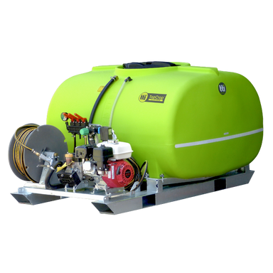 TopCrop 1000L slip on sprayer front angle view