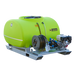 TopCrop 600L slip on sprayer hose reel and engine side view