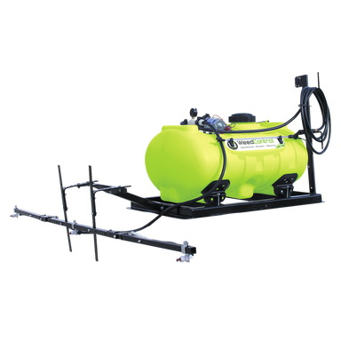 WeedControl 150L skid mount spot sprayer with optional folding boom